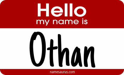 Hello my name is Othan png download