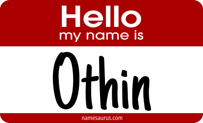 Hello my name is Othin png download