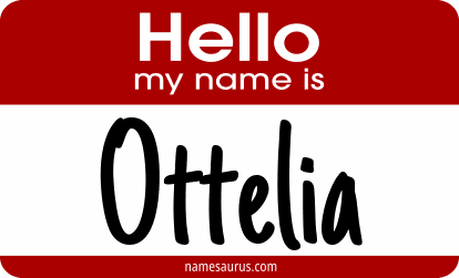 Hello my name is Ottelia png download