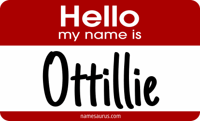Hello my name is Ottillie png download