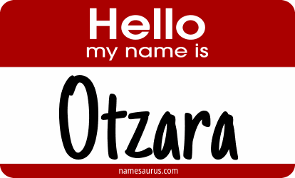 Hello my name is Otzara png download