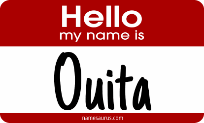 Hello my name is Ouita png download