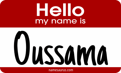 Hello my name is Oussama png download