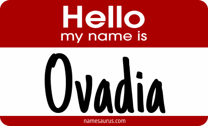 Hello my name is Ovadia png download