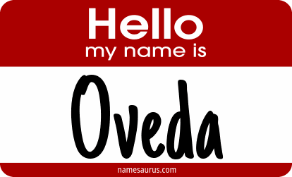 Hello my name is Oveda png download