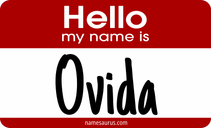 Hello my name is Ovida png download