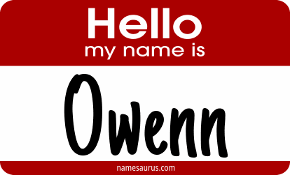Hello my name is Owenn png download