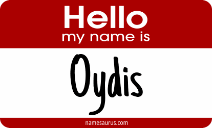 Hello my name is Oydis png download