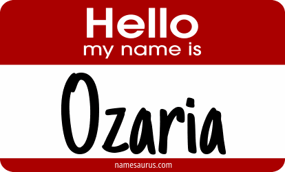 Hello my name is Ozaria png download