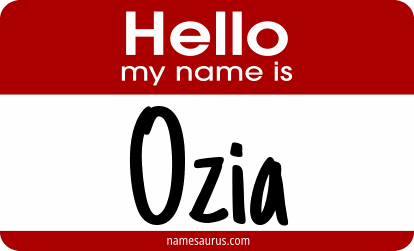 Hello my name is Ozia png download