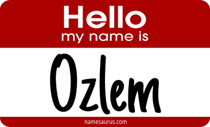 Hello my name is Ozlem png download