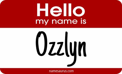 Hello my name is Ozzlyn png download
