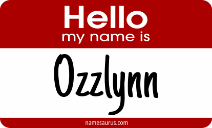 Hello my name is Ozzlynn png download
