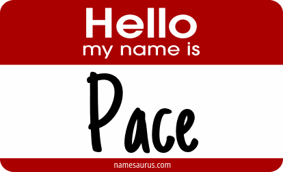 Hello my name is Pace png download