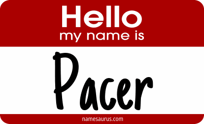 Hello my name is Pacer png download
