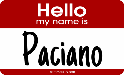 Hello my name is Paciano png download