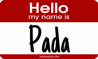Hello my name is Pada png download