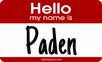 Hello my name is Paden png download