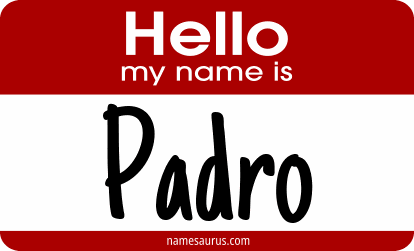 Hello my name is Padro png download