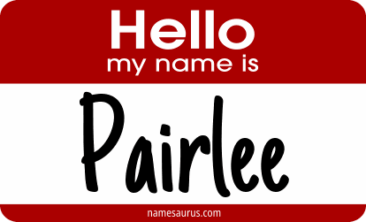 Hello my name is Pairlee png download