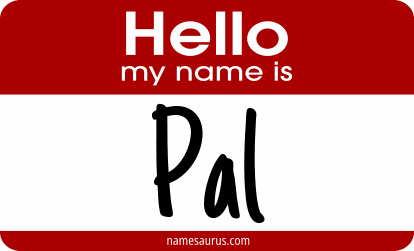 Hello my name is Pal png download