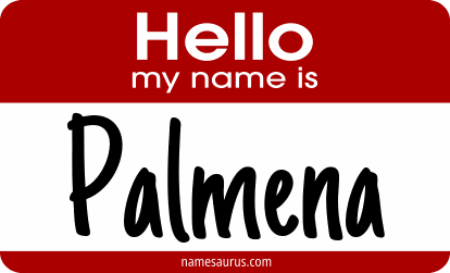Hello my name is Palmena png download