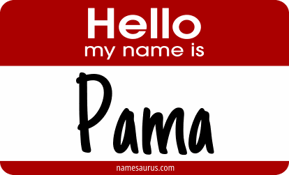 Hello my name is Pama png download