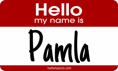 Hello my name is Pamla png download