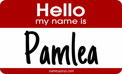 Hello my name is Pamlea png download