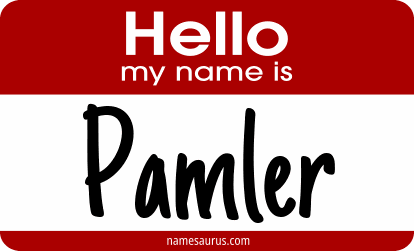 Hello my name is Pamler png download