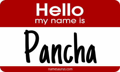 Hello my name is Pancha png download