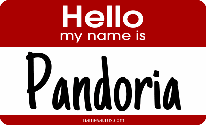 Hello my name is Pandoria png download
