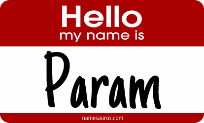 Hello my name is Param png download