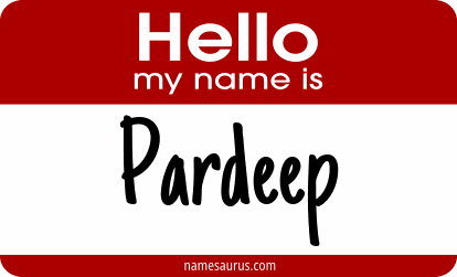 Hello my name is Pardeep png download