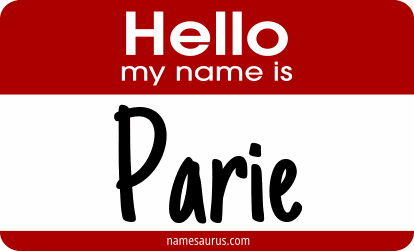 Hello my name is Parie png download