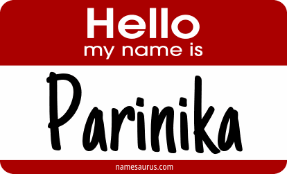 Hello my name is Parinika png download