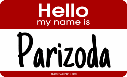 Hello my name is Parizoda png download