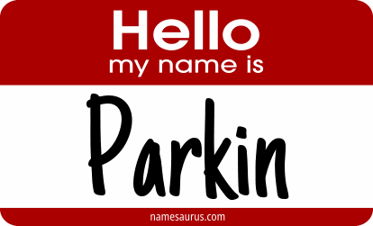 Hello my name is Parkin png download