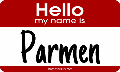 Hello my name is Parmen png download