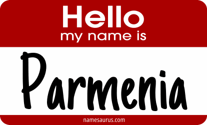 Hello my name is Parmenia png download