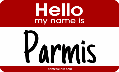 Hello my name is Parmis png download