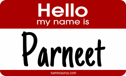 Hello my name is Parneet png download