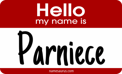 Hello my name is Parniece png download