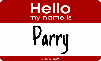 Hello my name is Parry png download