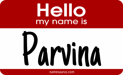 Hello my name is Parvina png download