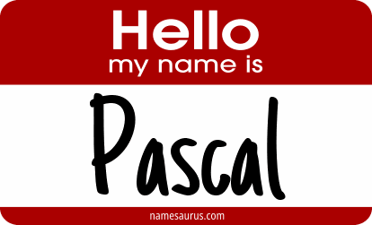 Hello my name is Pascal png download