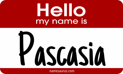 Hello my name is Pascasia png download