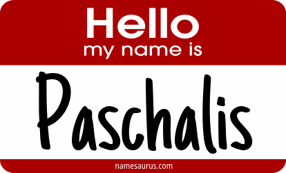 Hello my name is Paschalis png download