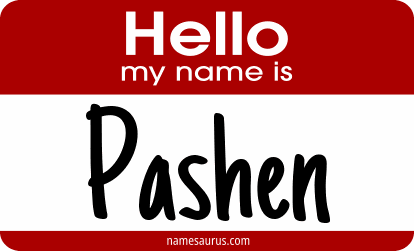 Hello my name is Pashen png download