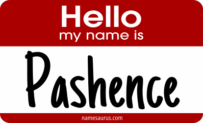 Hello my name is Pashence png download